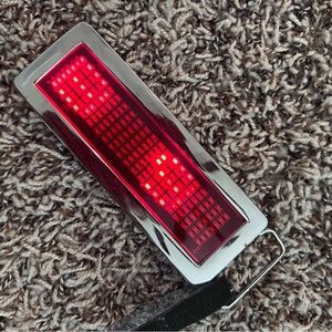 LED Display Belt Buckle